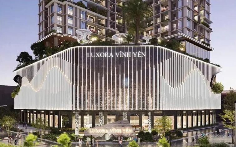 Chính chủ gửi bán shophouse Luxora Vĩnh Yên – Hướng Đông Nam, vị trí trung tâm khối đế